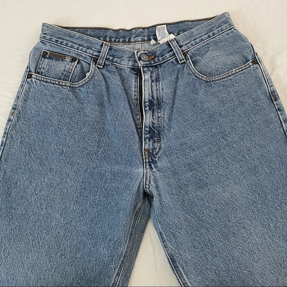 90’s Calvin Klein Vintage Stonewash Easy Fit Dad Jeans - Picture 4 of 15